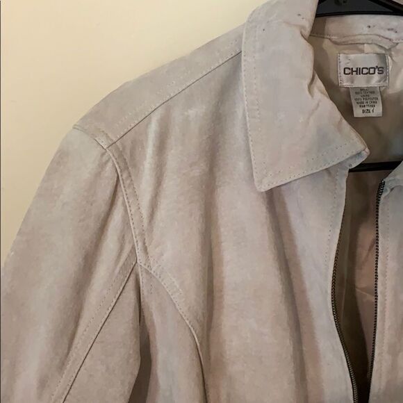 Chico’s leather coat  - Picture 2 of 8